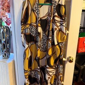 Stylish Women's Duster Animal Print